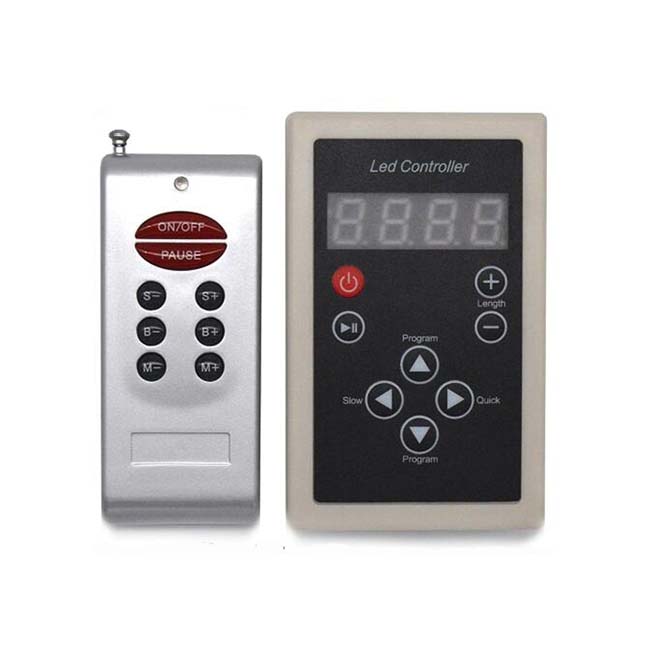 DC12-24V RGB Controller RF Remote Controller For Dream Color led strip